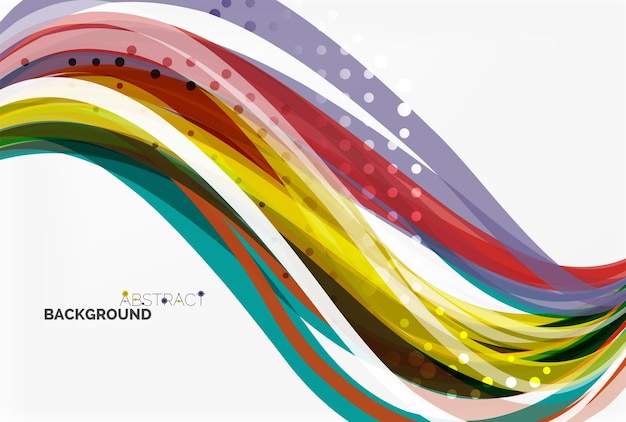 flowing abstract background vector template background for workflow layout diagram number options or web design
