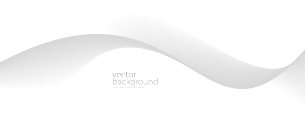 Flowing grey curve shape with soft gradient vector abstract background relaxing and tranquil art ease and tranquil image