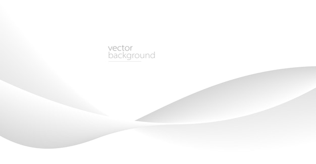 Flowing grey curve shape with soft gradient vector abstract background relaxing and tranquil art ease and tranquil image