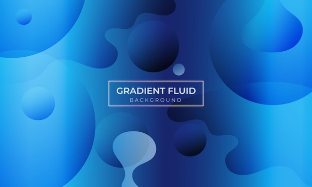 Fluid watery wavy gradient background vector fluid wallpaper