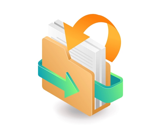 folder data transfer circulation