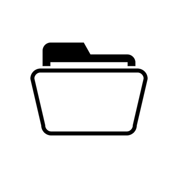folder icon vector design template