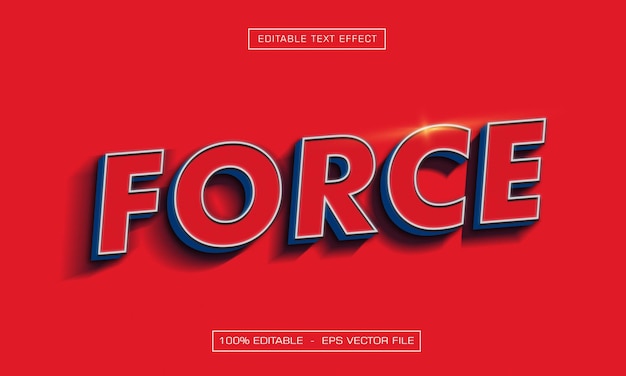 Force Text Effect Editable