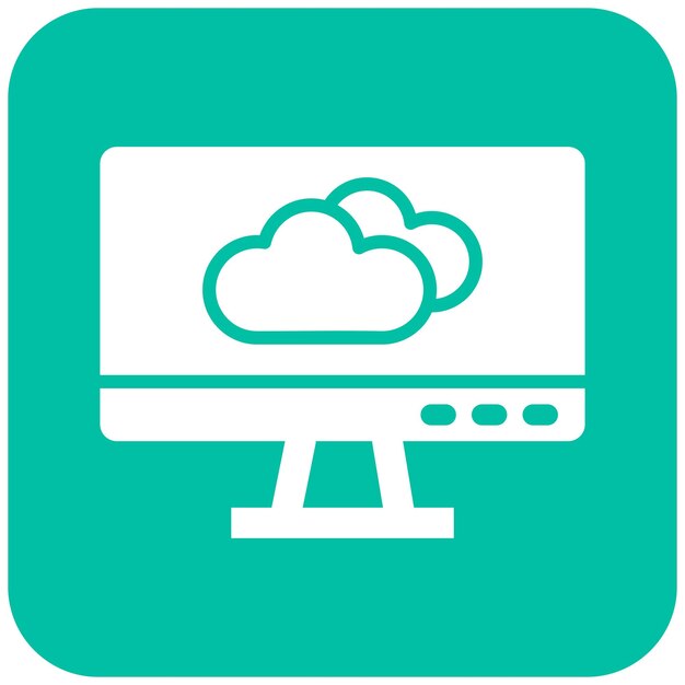 Forecast Vector Icon Design Illustration