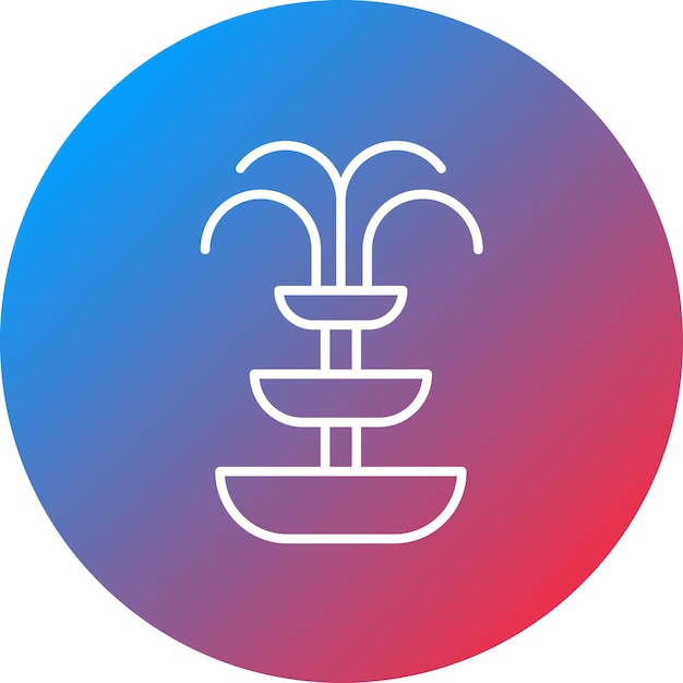 Fountain icon vector image Can be used for Map and Navigation