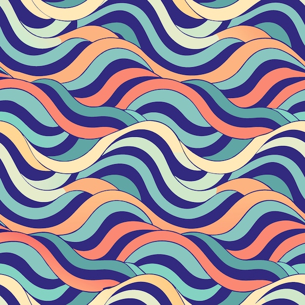 Free Seamless Pattern Geometric Abstract Texture Vector Illustration Wallpaper Background