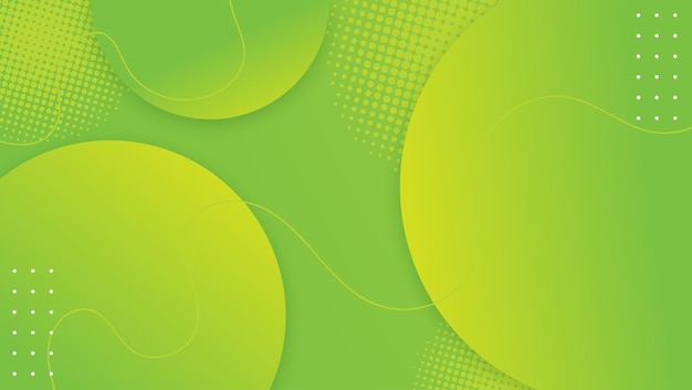 Free vector abstract Green background