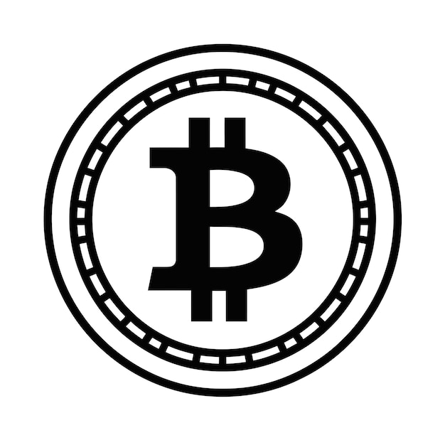 Free vector bitcoin crypto logo symbol icon label