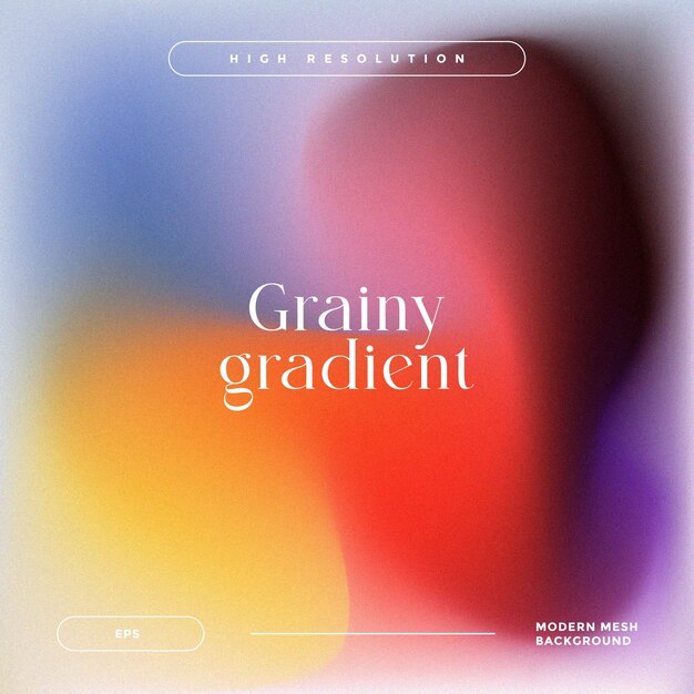 free vector colorful grainy gradient background