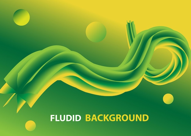 free vector gradient fluid shapes background template