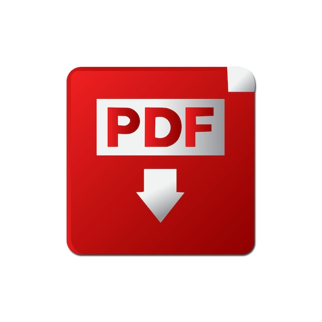 FREE Vector pdf icon