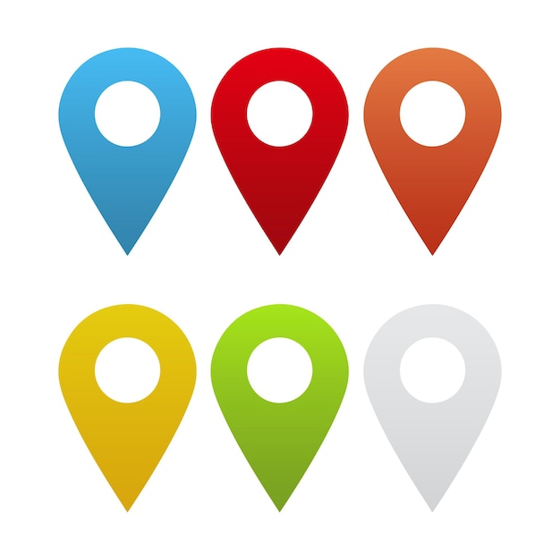 Free Vector Pin Location