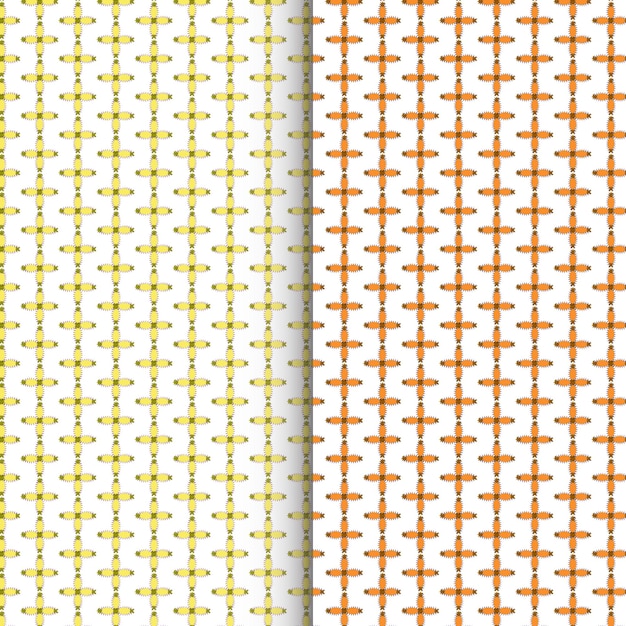 Free vector squares pattern background Colorful seamless pattern Free vector abstract art pattern