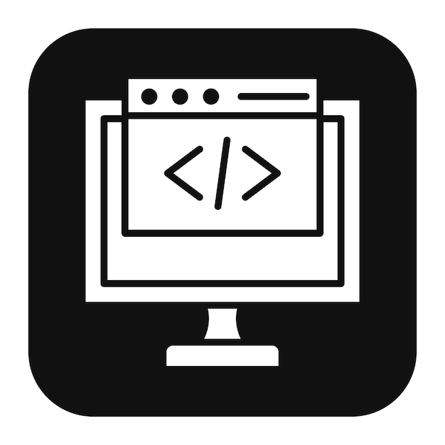 front end development vector icon can be used for no code iconset