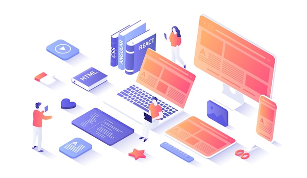 Frontend Development Creating a site layout template Converting data into a graphical UI UX inte