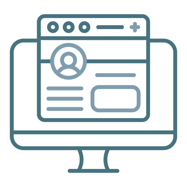 Frontend Development Flat Illustration