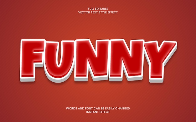 funny text effect