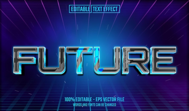 future editable text effect