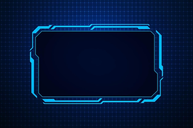 Futuristic HUD Display Template