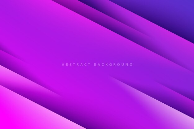 futuristic purple pink gradation realistic paper cut abstract background