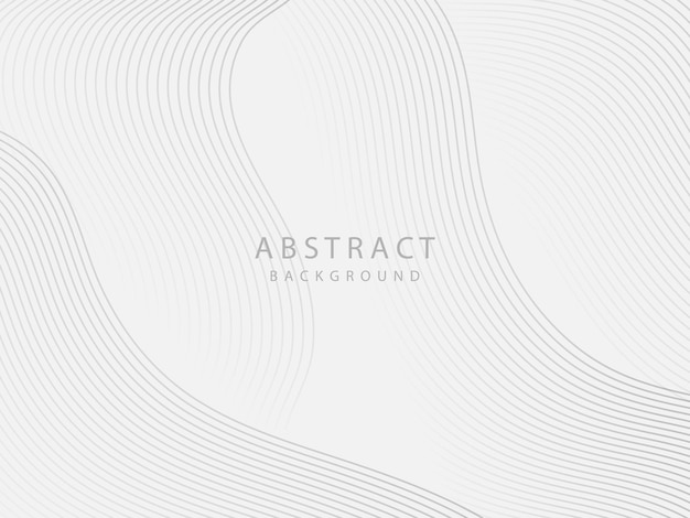 futuristic transparent line wave abstract background