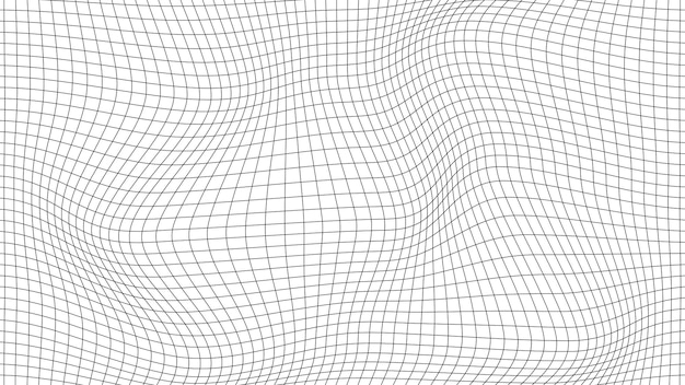 Futuristic white funnel Wireframe space travel tunnel Abstract blue wormhole with surface warp