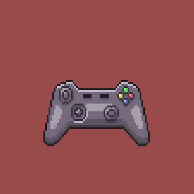 game stick in pixel art style