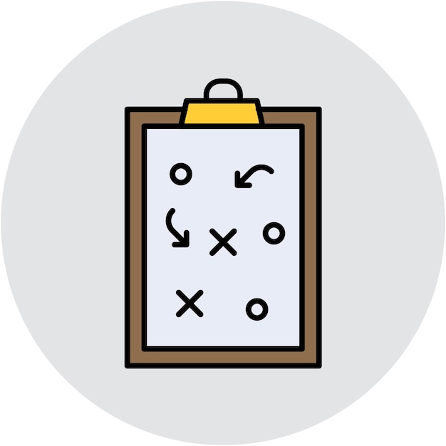 Game Strategy Vector Illustration Style