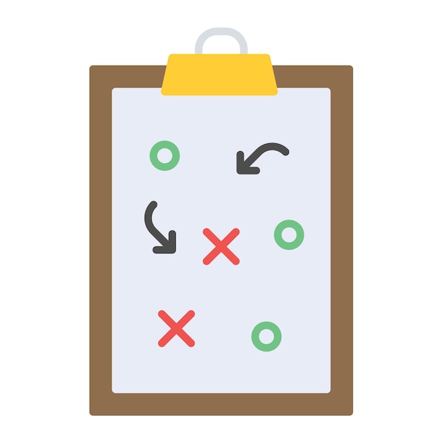 Game Strategy Vector Illustration Style