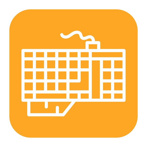 Gaming Keyboard icon vector image Can be used for Gaming Ecommerce