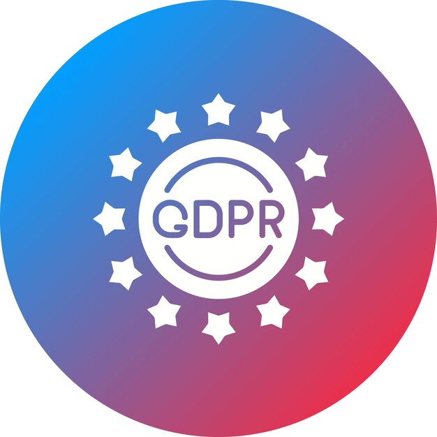 gdpr icon vector image can be used for gdpr