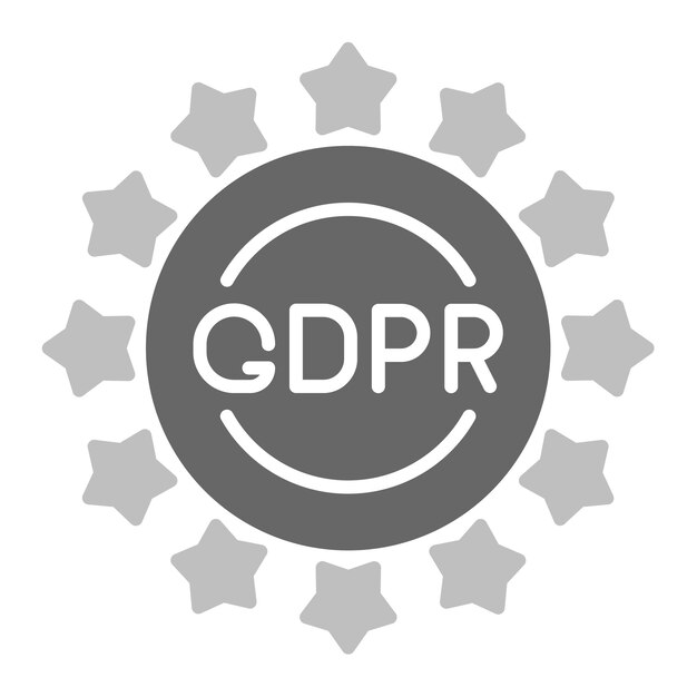 gdpr icon vector image can be used for gdpr