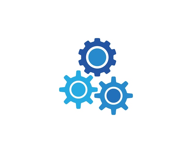 Gear Logo Template vector illustration