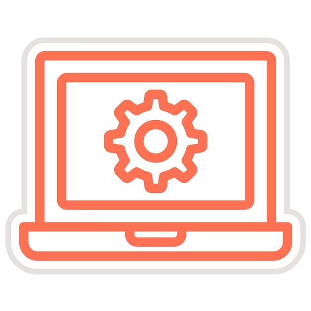 Gear Vector Icon Design Illustration