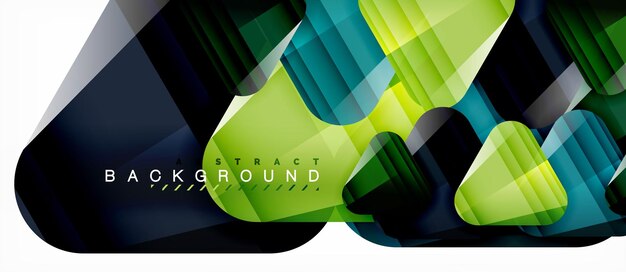 Geometric abstract background triangles