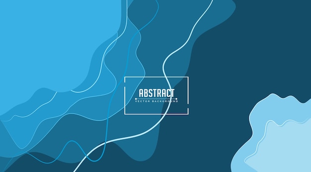 geometric abstract gradient Colorful background with different wavy shapes