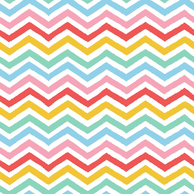 Geometric chevron seamless pattern