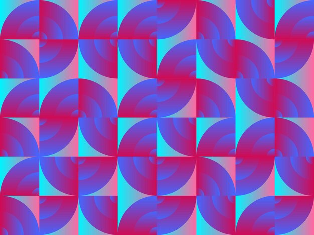 Geometric color gradient vector background