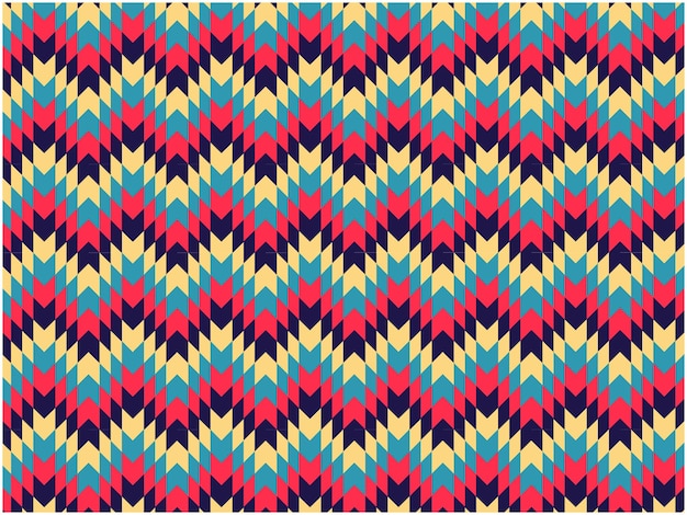 Geometric Colorful Pattern Design Background Vector