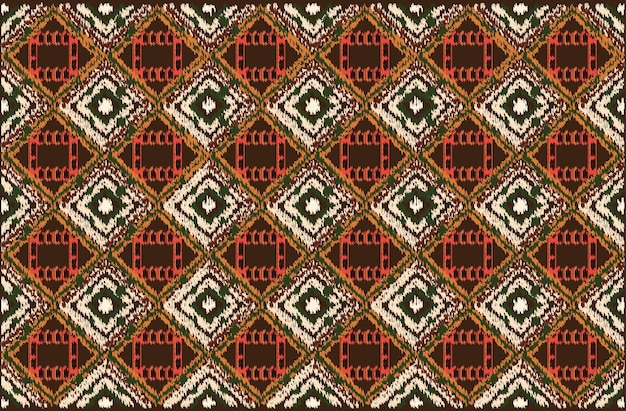 Geometric ethnic oriental seamless pattern traditional Design for background,carpet,wallpaper,