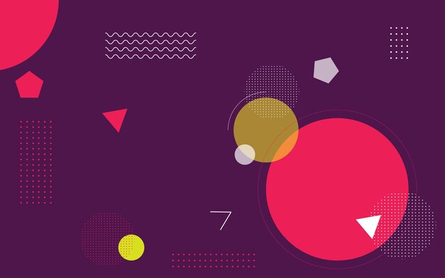geometric futurist background vector illustration