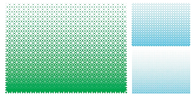 Geometric Halftone Abstract Background for Graphic Use