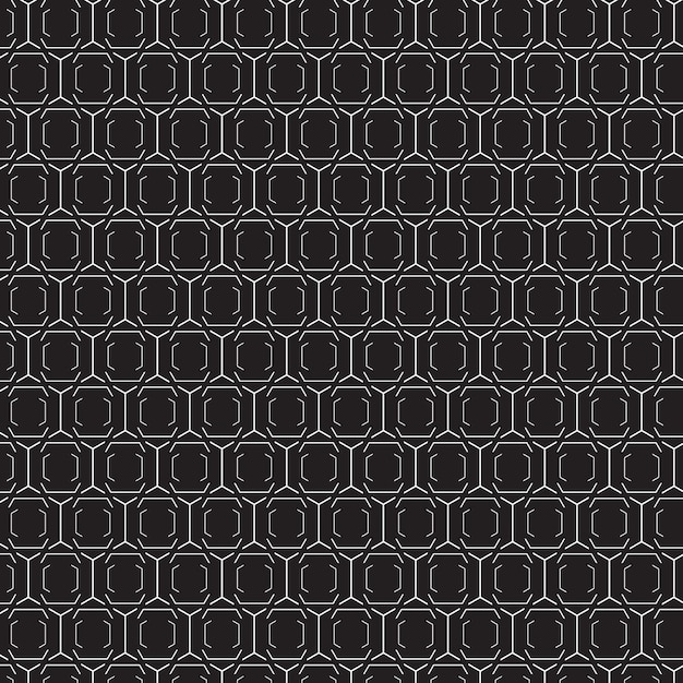 Geometric Hexagonal Grid Texture