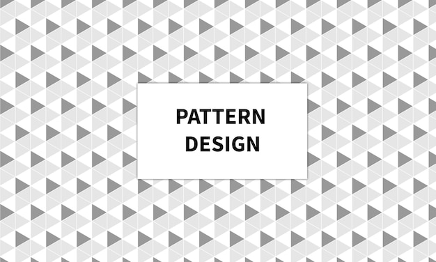 Geometric modern pattern