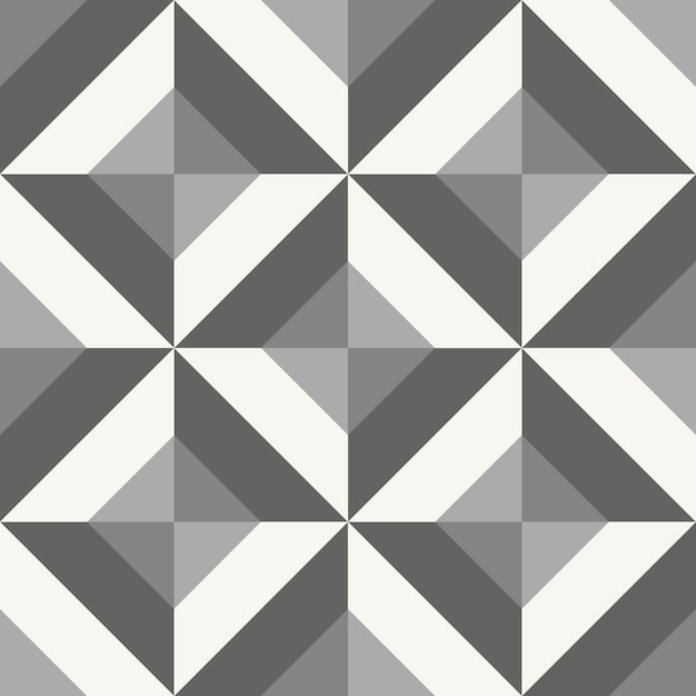 Geometric Monochrome Seamless Patterns