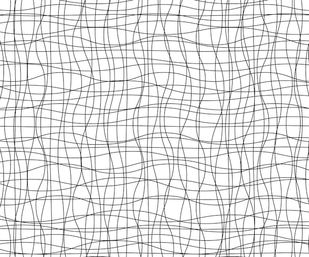 Geometric patterns with abstract line wave backgrounds for tech design featuring