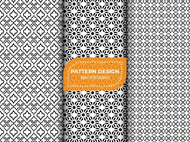 geometric seamless pattern with abstract design