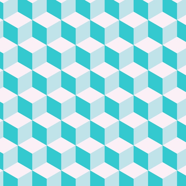 Geometric seamless patterns Abstract geometric hexagonal graphic design print 3d cubes pattern