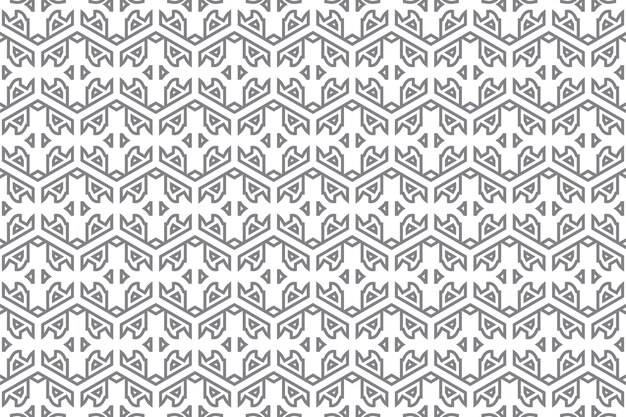 Geometric shapes seamless lines pattern