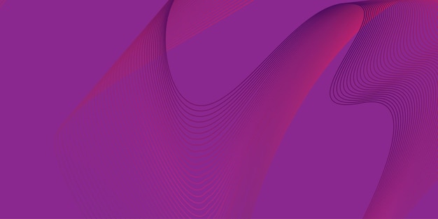 Geometric stripe line art design Modern shiny blue lines